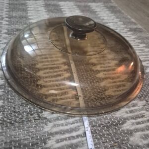 Vintage PYREX Amber Glass 10inch Lid